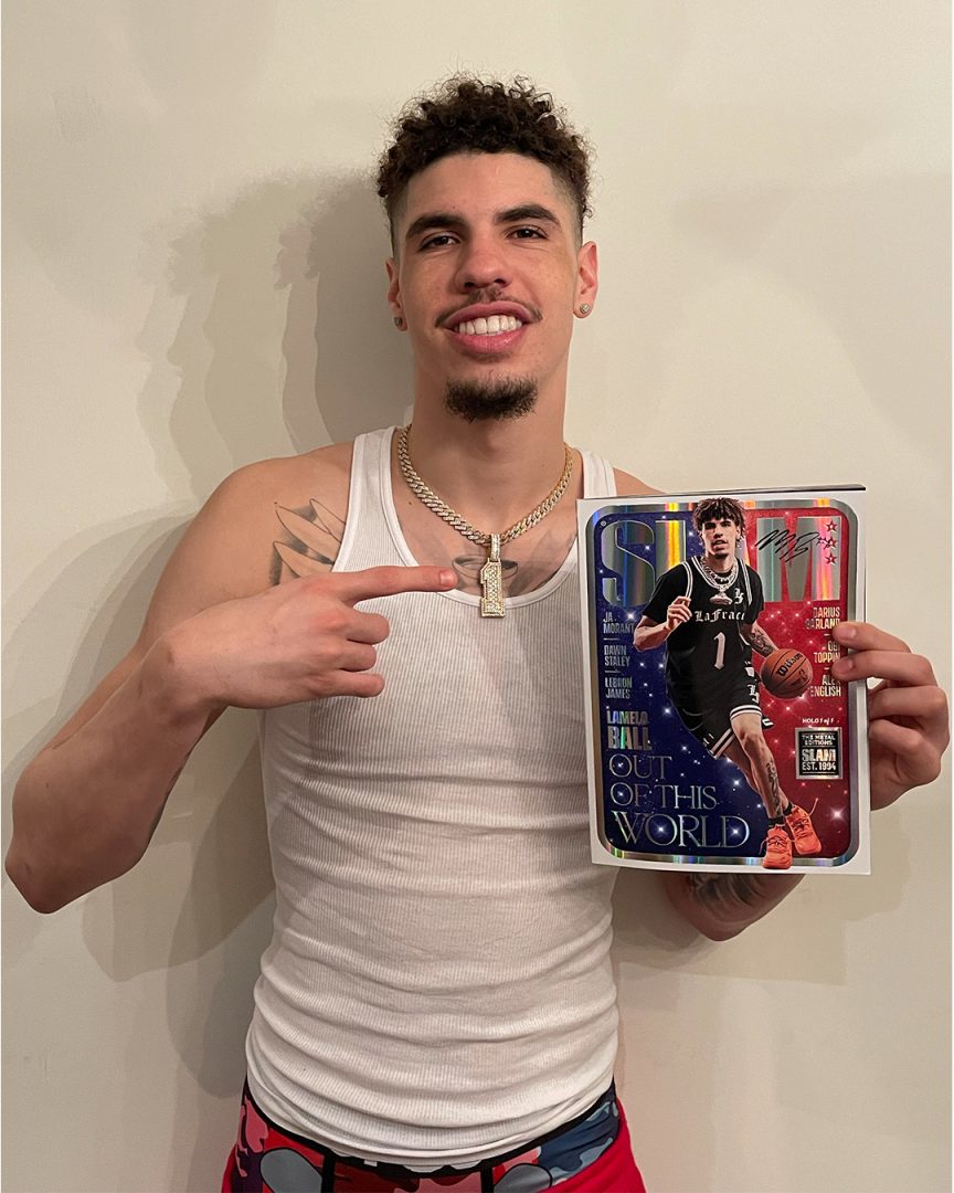 LaMelo Ball, SLAM Magazine to Auction 1-of-1 Autograph Edition