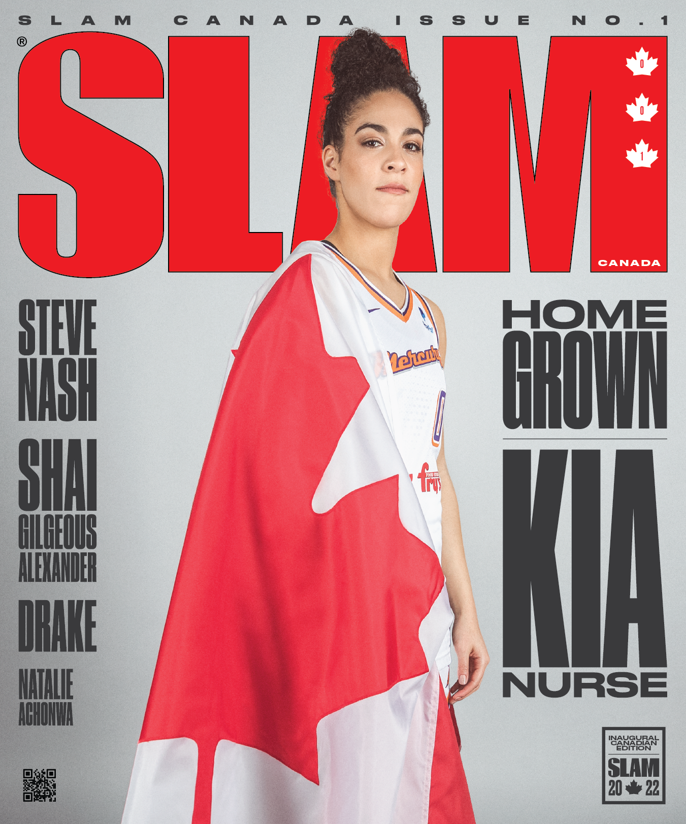 Steve Nash, Kia Nurse and Shai Gilgeous-Alexander Cover SLAM Canada 1