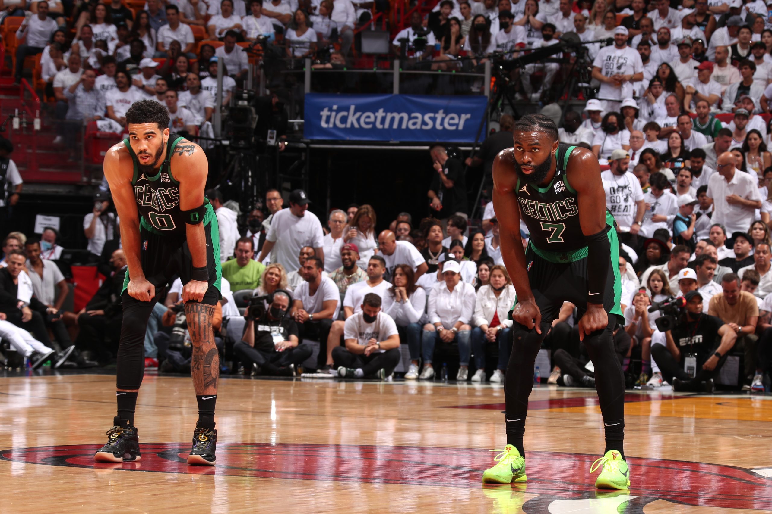 Jaylen Brown and Jayson Tatum Shine In Game 5 Win Over Miami Heat