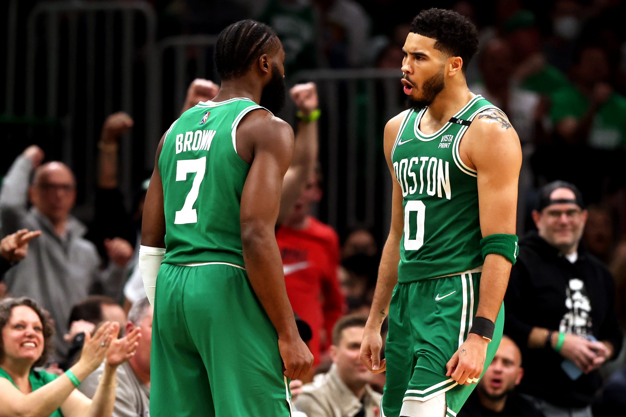 'He Set the Tone': Jayson Tatum on Jaylen Brown's Performance in Game 2 ...