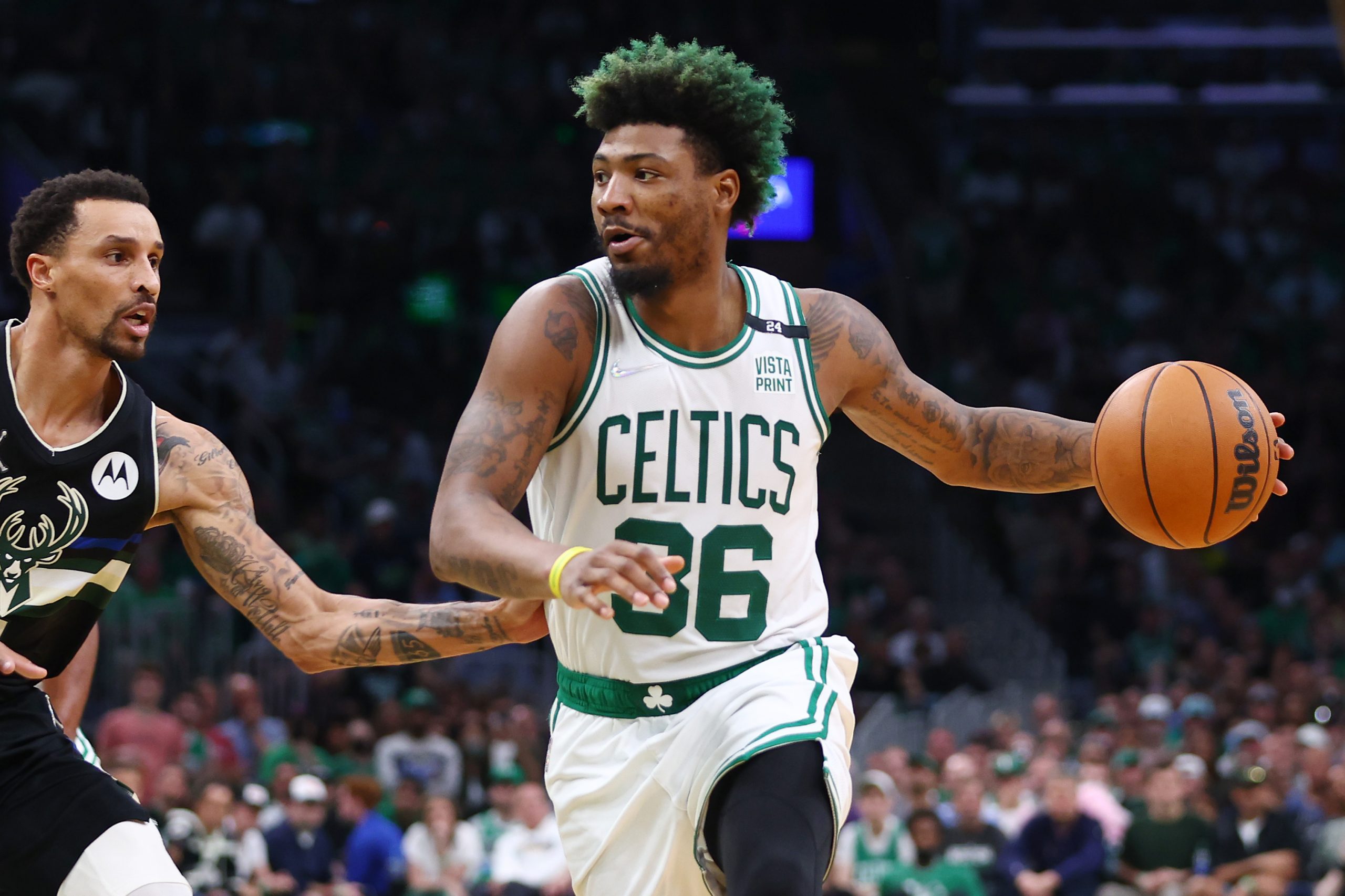 Celtics Announce Marcus Smart Is Questionable for Game 1 Against Heat ...