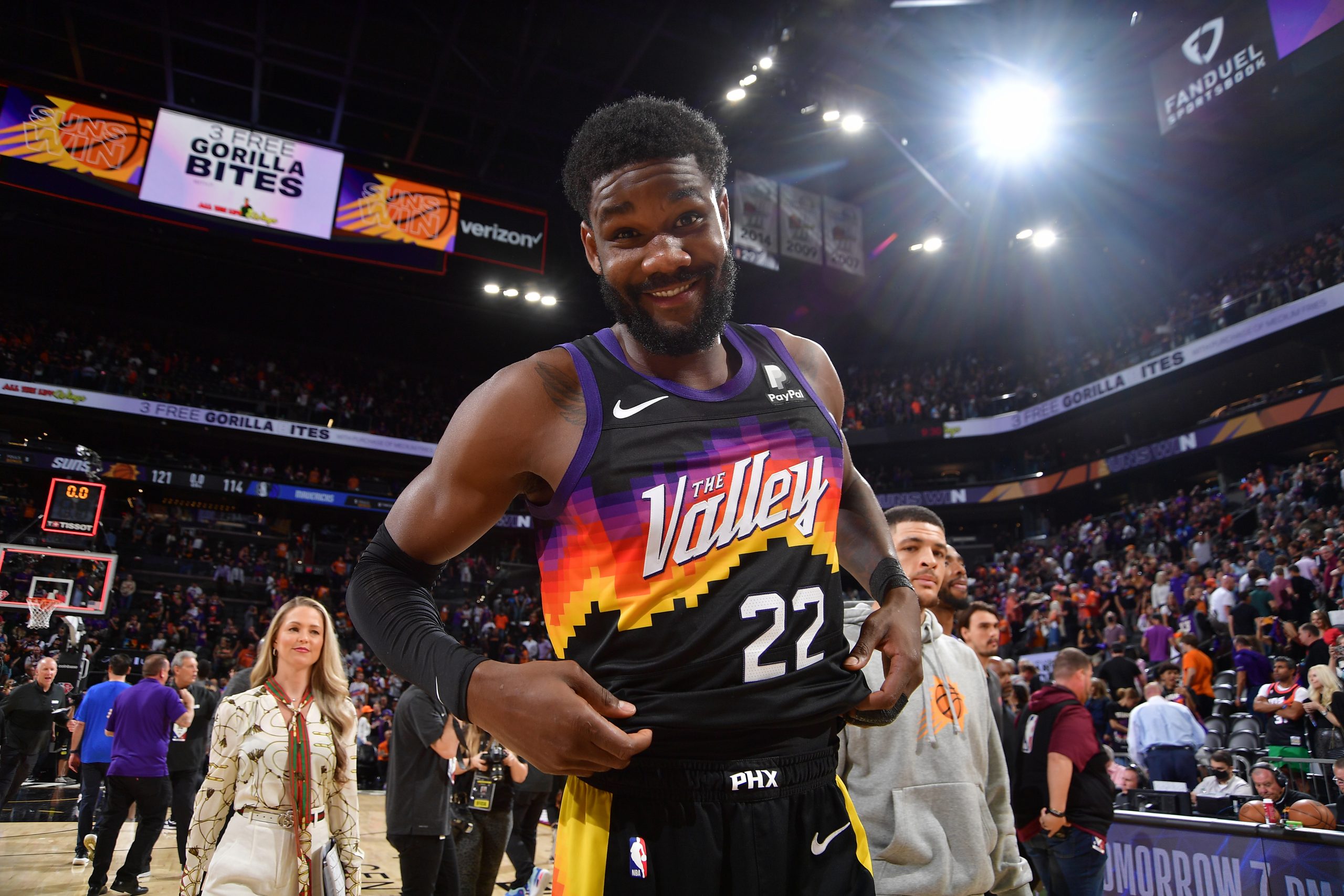 I love my job': Deandre Ayton enjoying Phoenix Suns resurgent