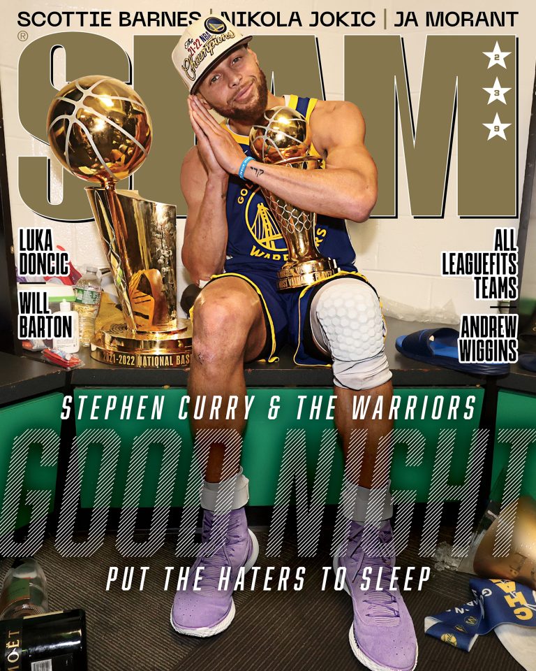 Night Night NBA Champion Stephen Curry Covers SLAM 239 SLAM