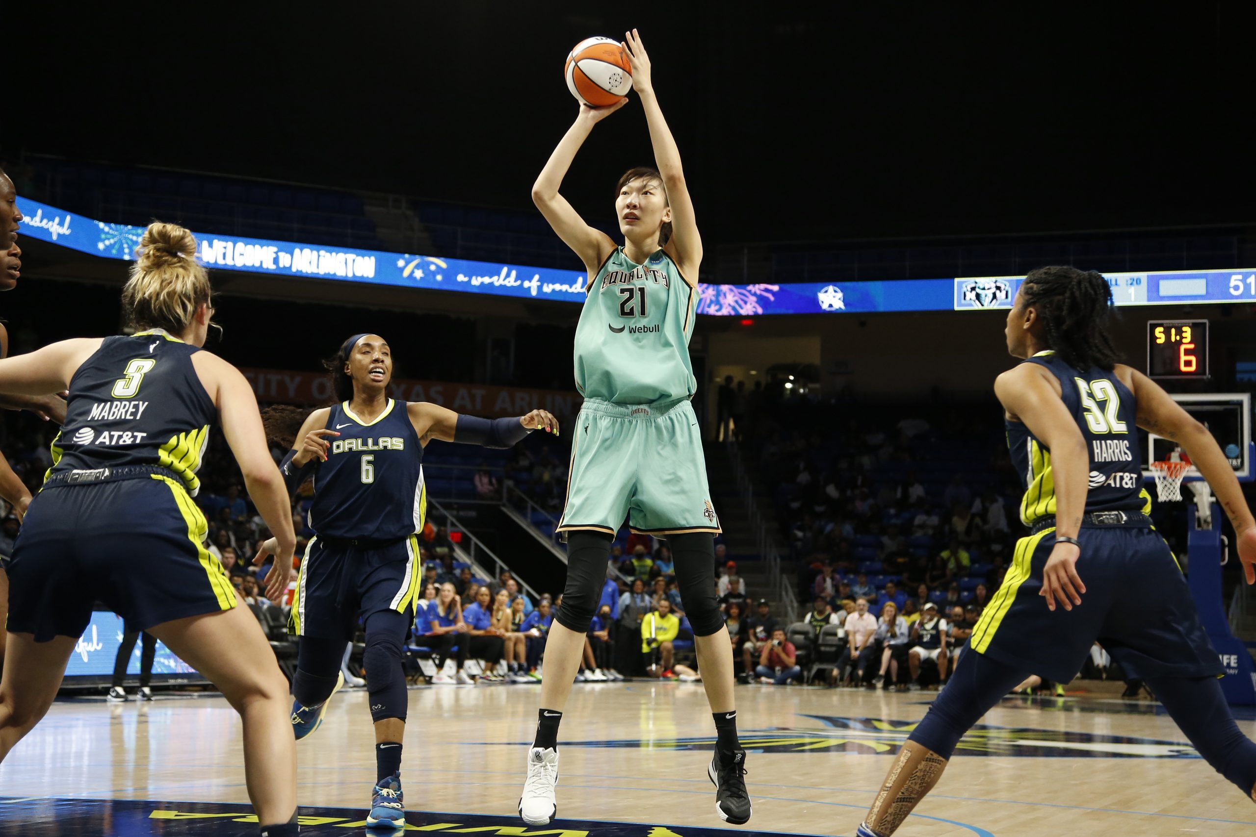 Han Xu s Unparalleled Journey From China To The New York Liberty SLAM