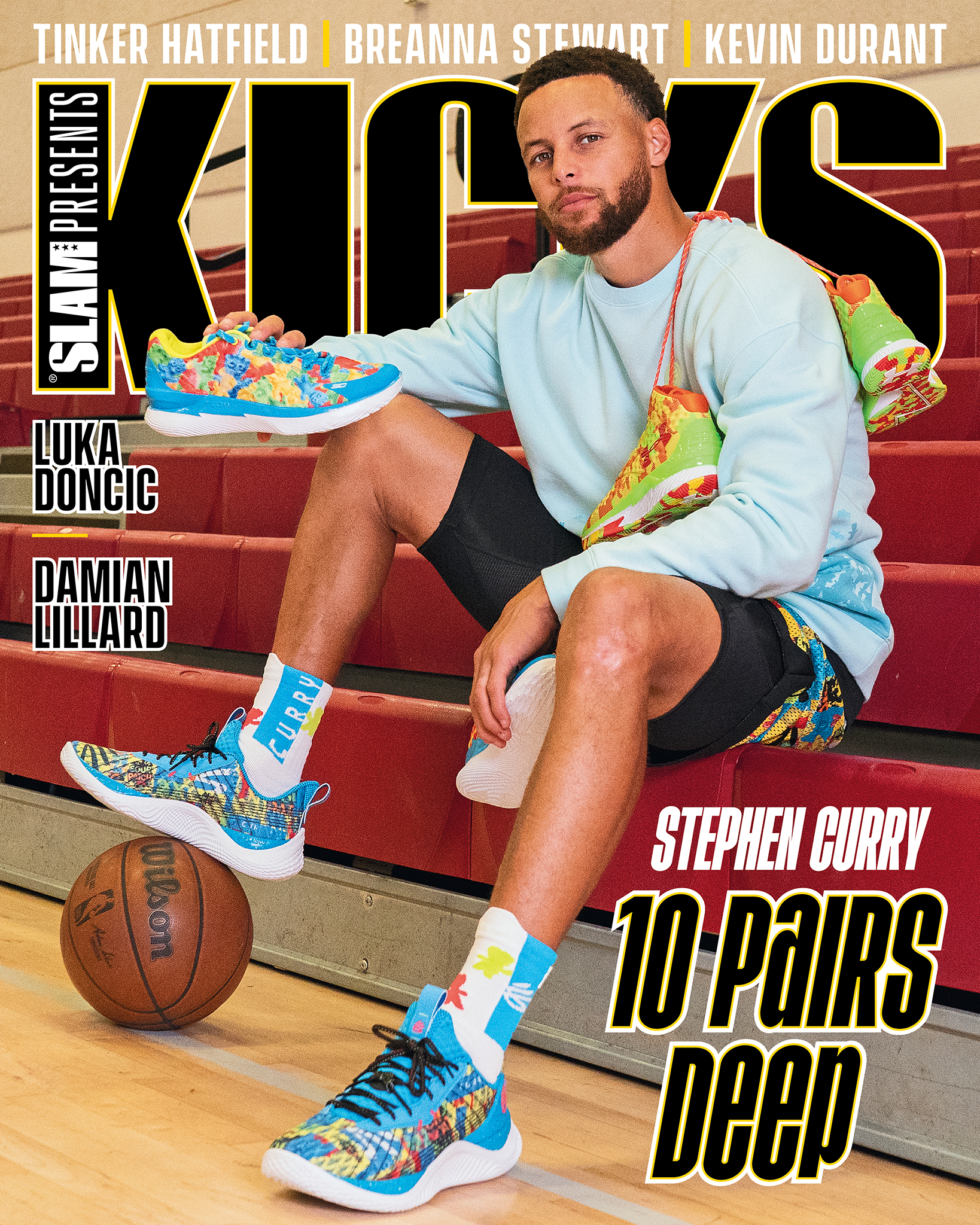 Stephen Curry Covers KICKS 25 and Talks the Curry 10 | SLAM