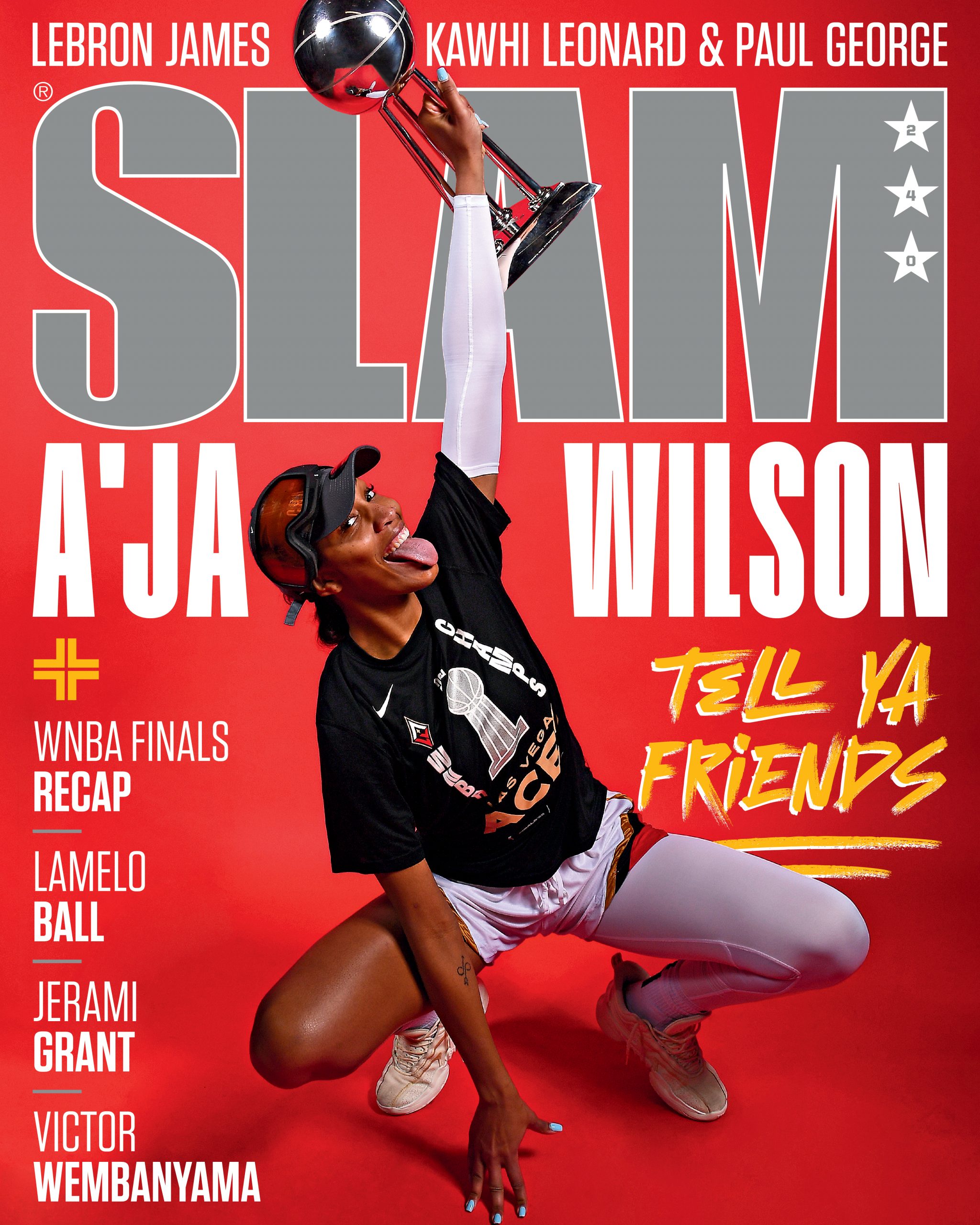 WNBA Champion A’ja Wilson Covers SLAM 240
