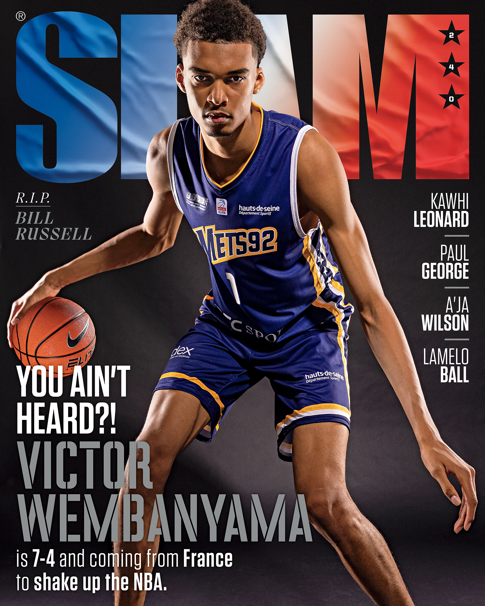 Read our SLAM 240 Cover Story on No. 1 NBA Draft Pick Victor Wembanyama