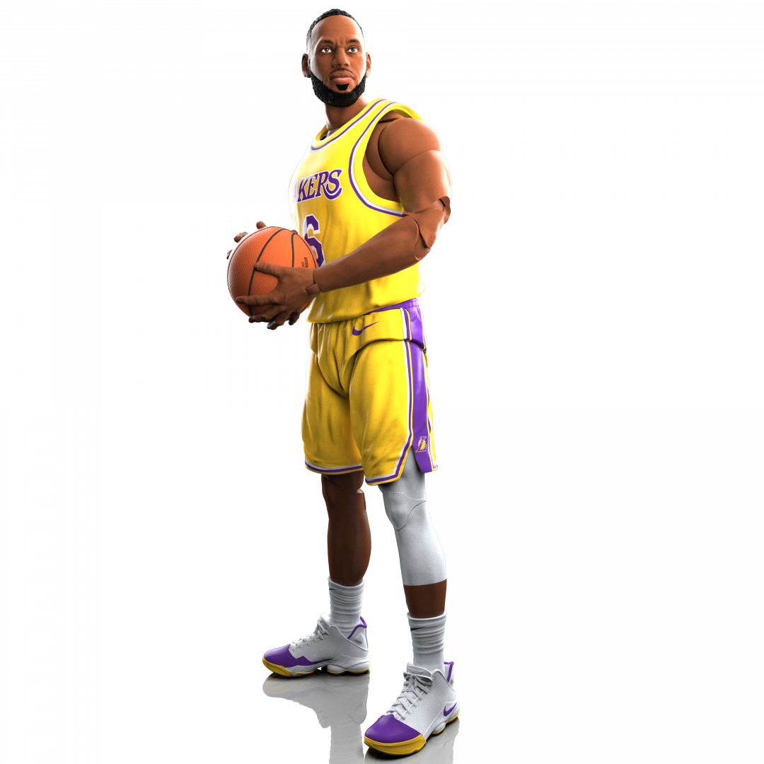 Starting Lineup New LeBron James NBA Action Figure Captures the Greatness of His Legendary Career