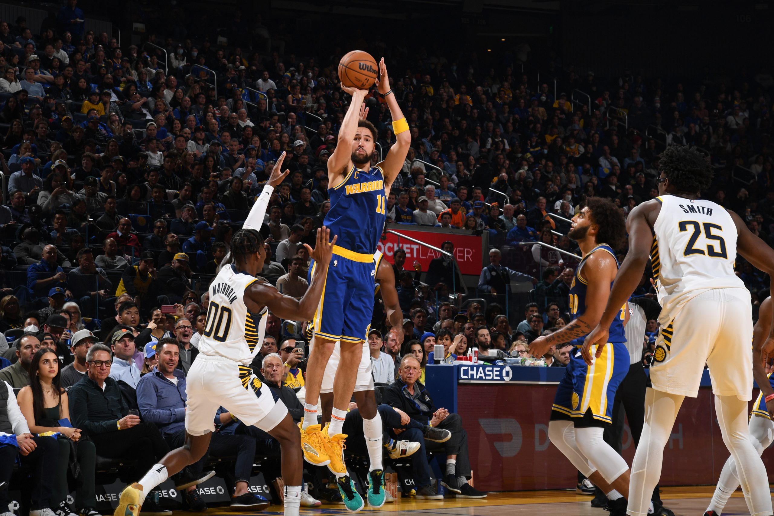 Lucky 13’s: Klay Thompson Climbs Up All-Time Made Three-Pointers List in Warriors Loss