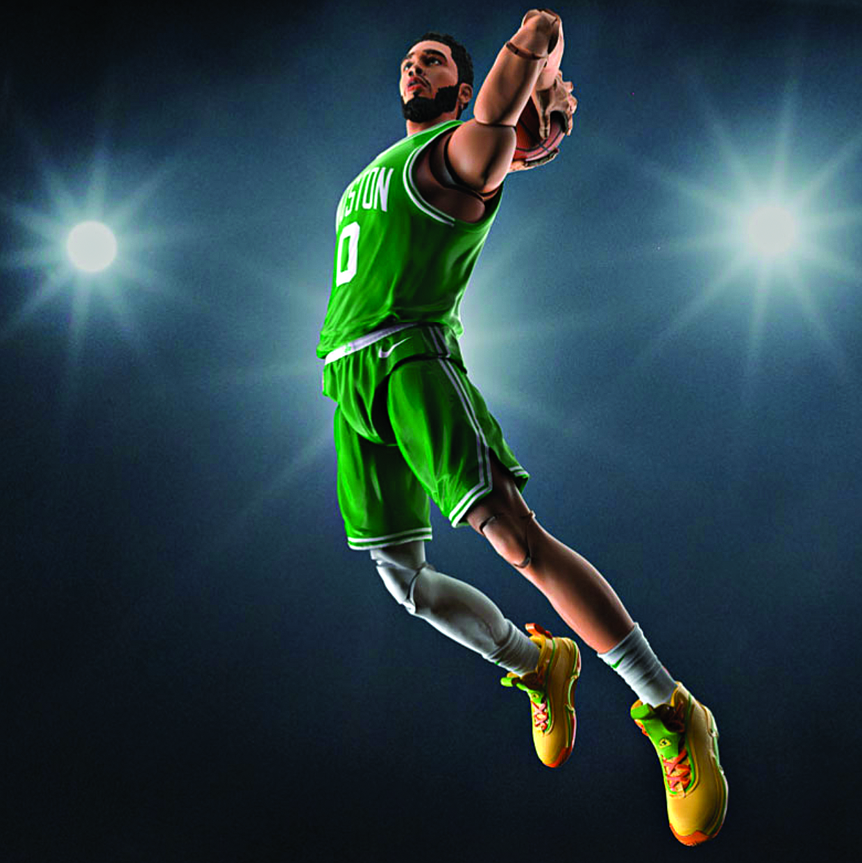 Starting Lineup’s Jayson Tatum NBA Action Figure Captures the Celtics Superstar’s Elite Game
