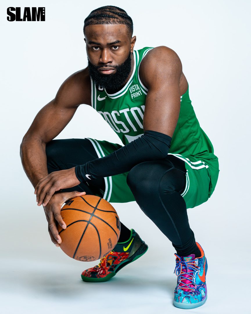 Award-Winning Artist Karabo Poppy Reimagines the Jaylen Brown SLAM 242 Cover