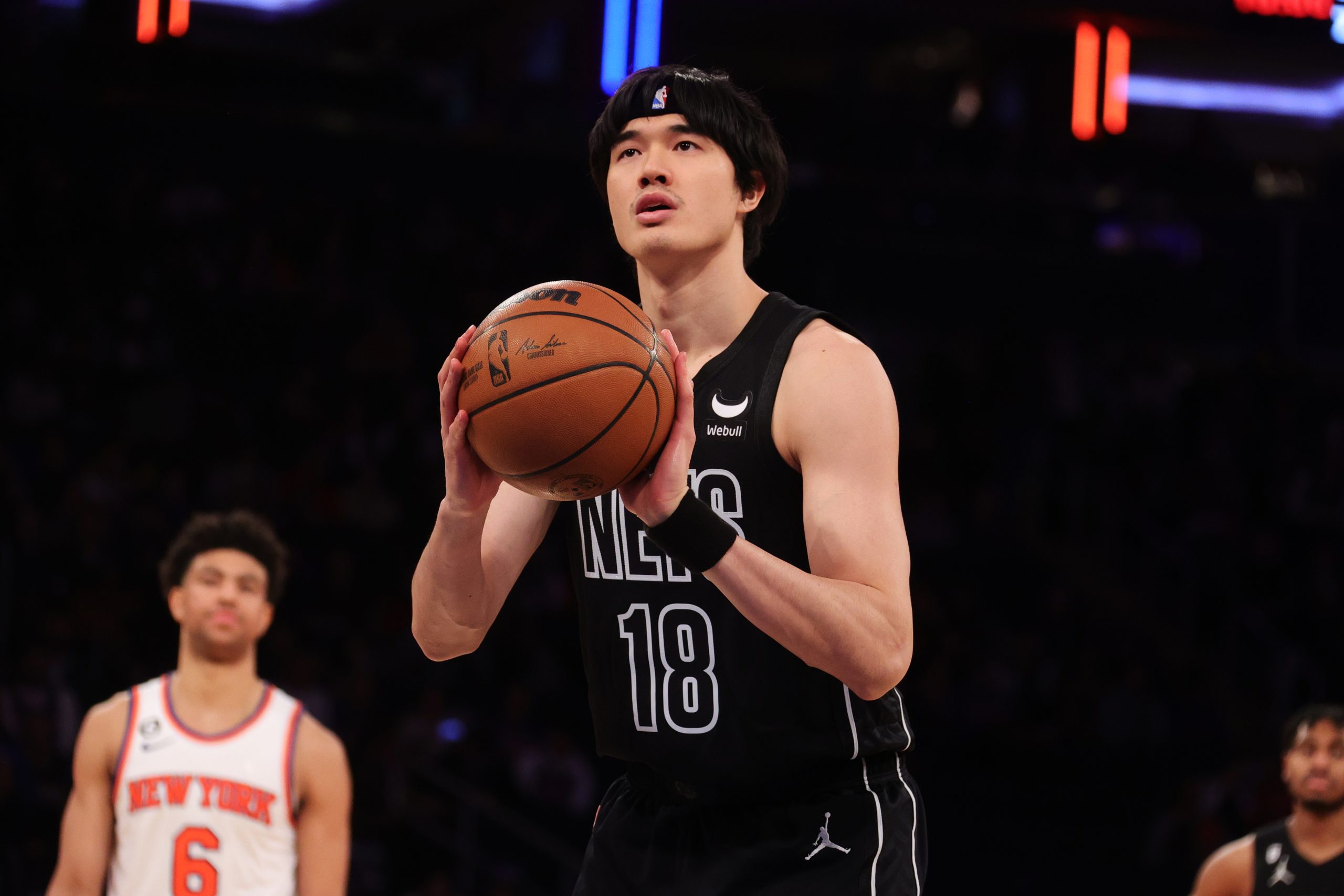 Yuta Watanabe Currently Leads the NBA in Three-Point Percentage