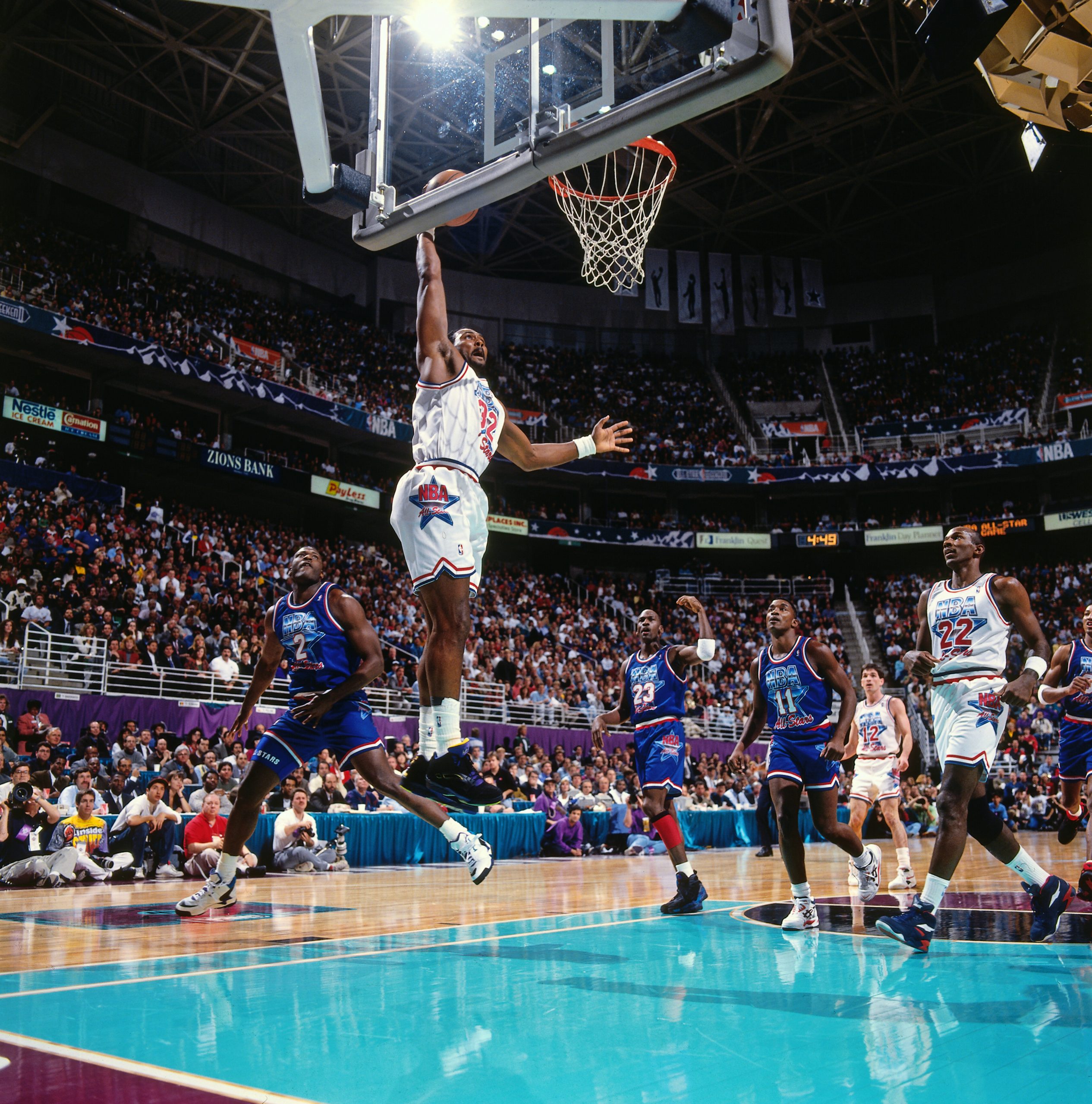 It was 25 years ago today that the NBA All-Star Game came to Utah