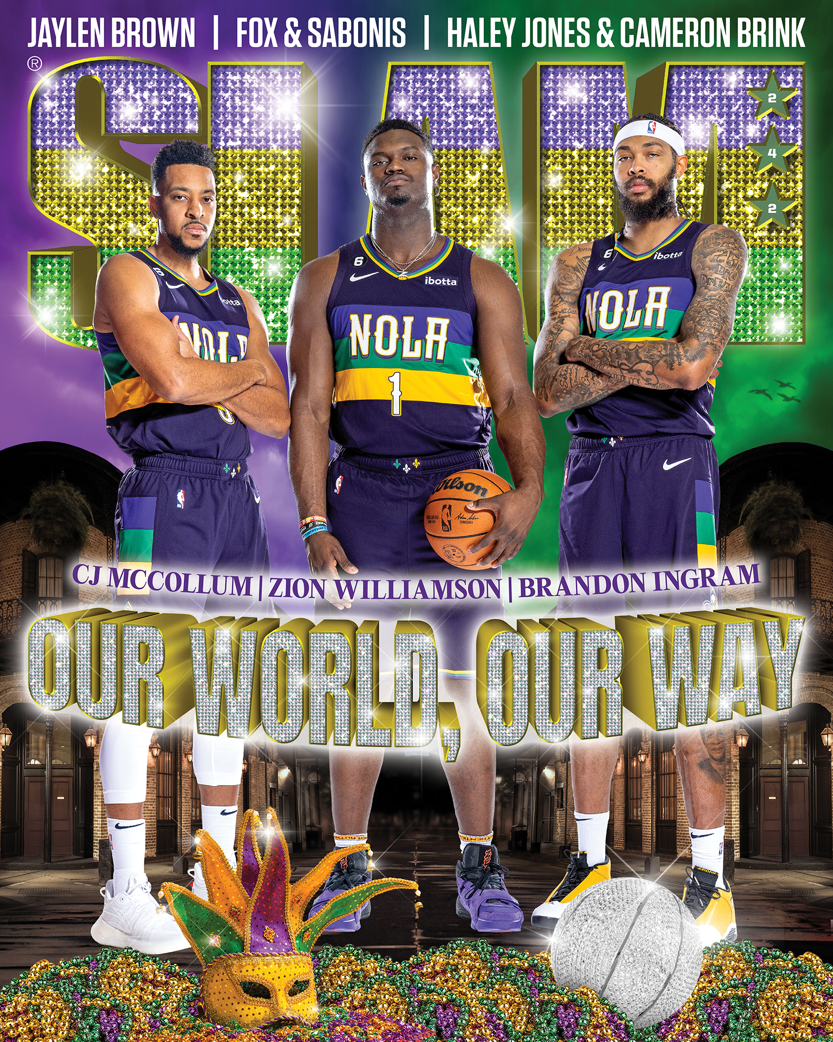 Bigger, bolder look to the Mardi - New Orleans Pelicans