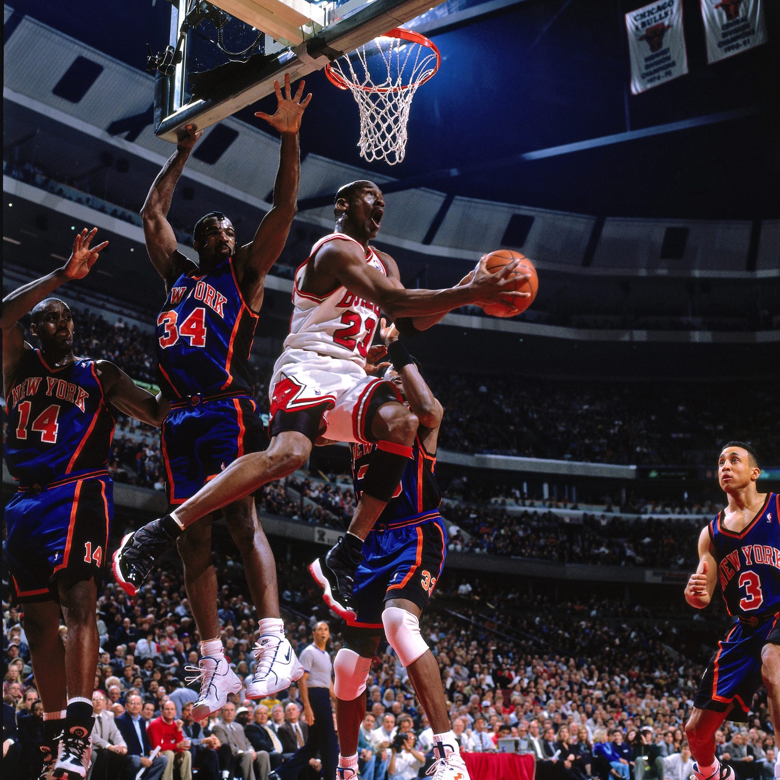 Снизу баскетбол. Финал НБА 1996.