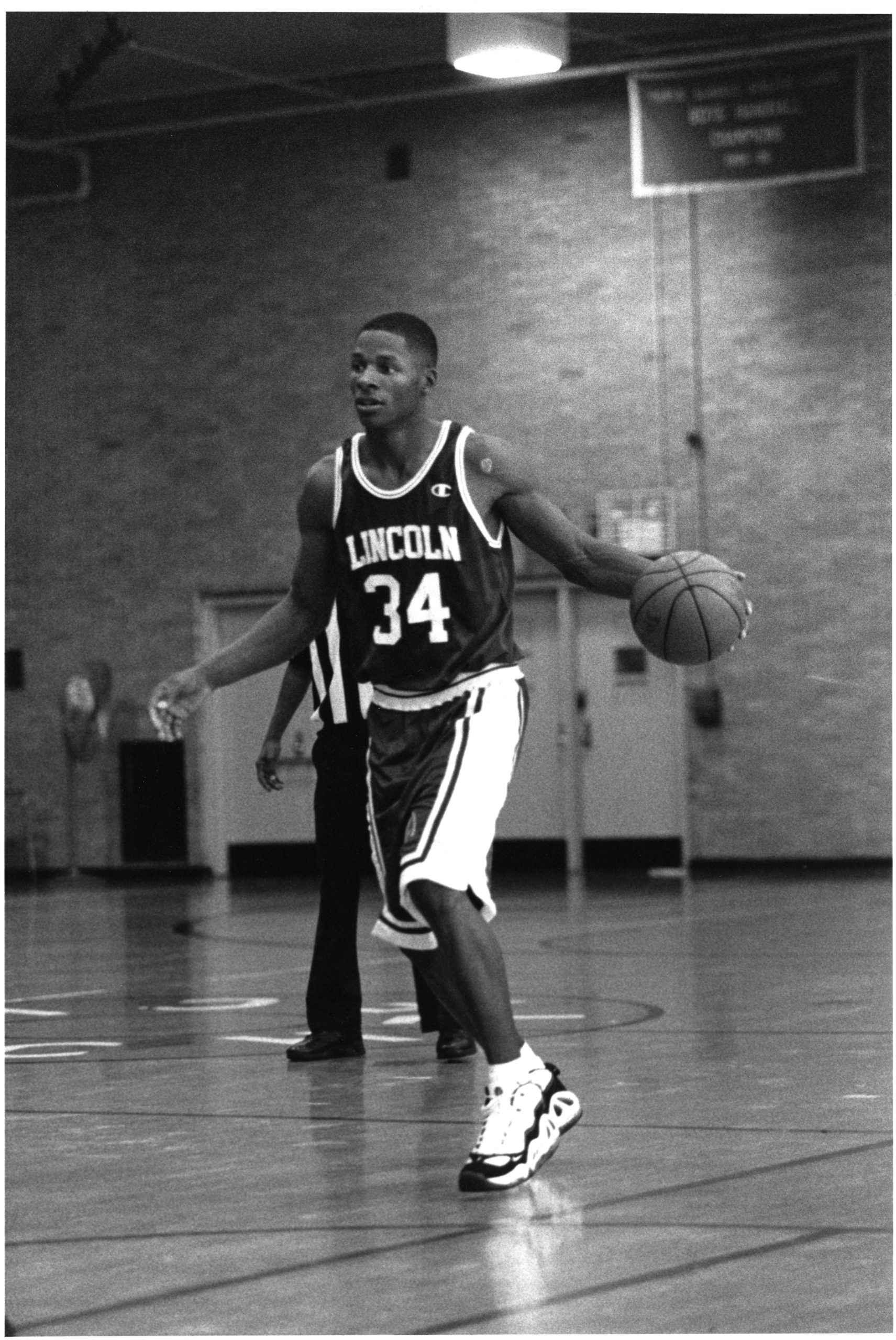 Ray Allen Jesus Shuttlesworth 34 Lincoln High School Basketball