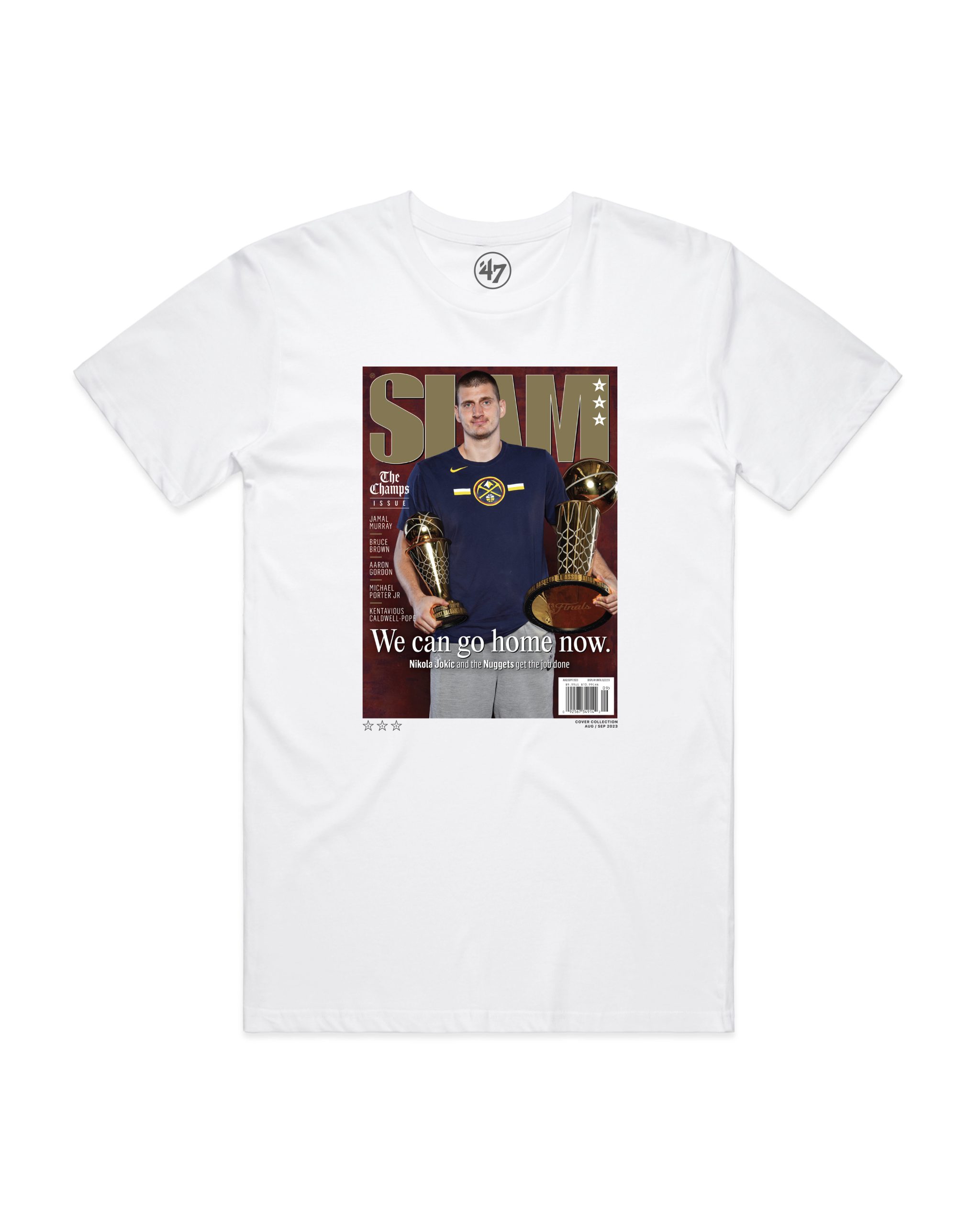 Nikola Jokic Covers SLAM 245: Gold Metal Editions, Cover Tees and More