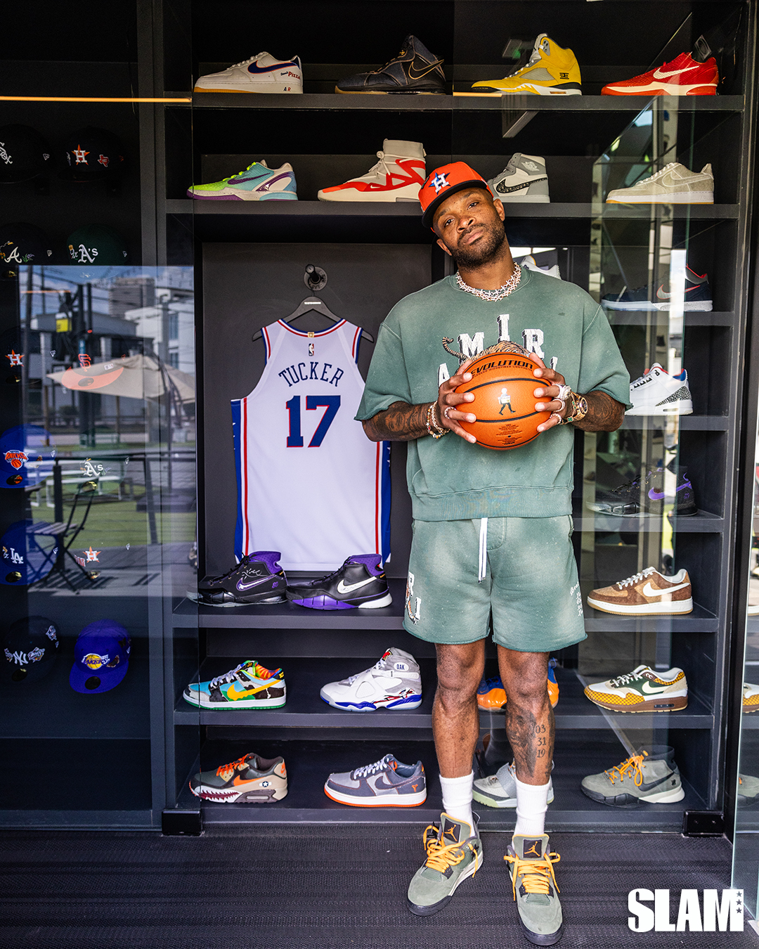 P.J. Tucker is NOT The Sneaker King… He’s Much More