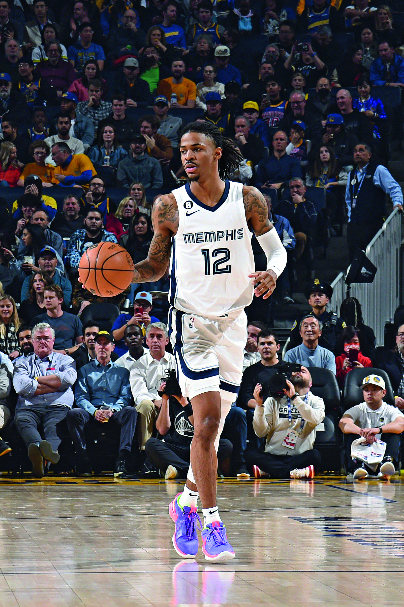 Ja Morant Wears the Air Jordan 1 'Rookie of the Year' to Accept