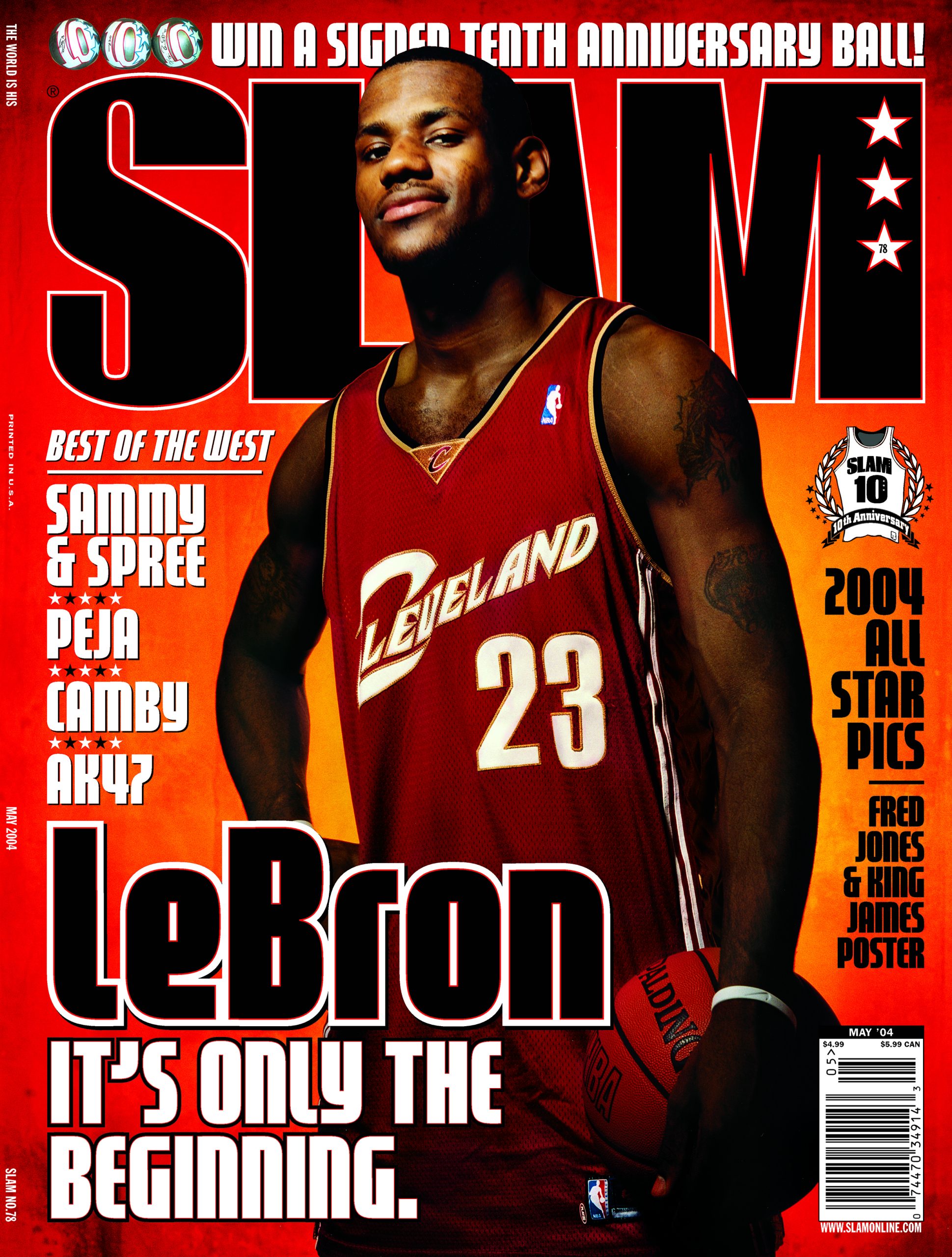 THE 30 PLAYERS WHO DEFINED SLAM’S 30 YEARS: LeBron James