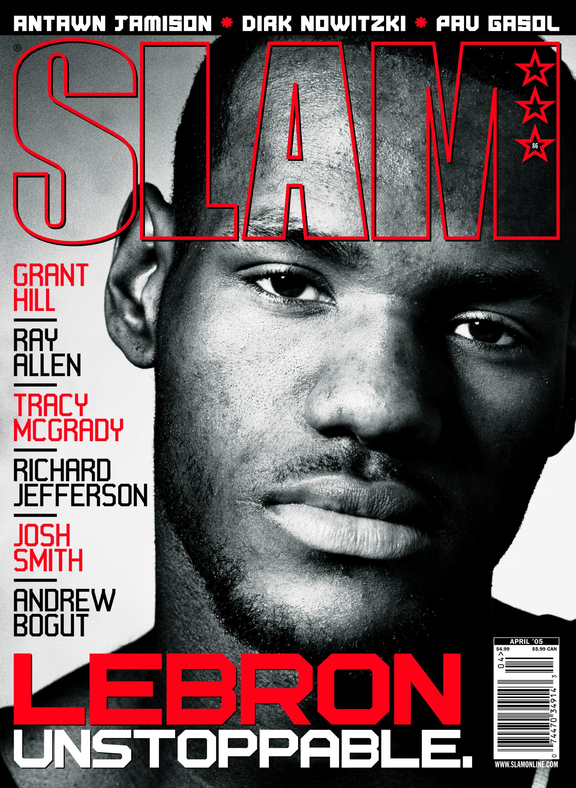 THE 30 PLAYERS WHO DEFINED SLAM’S 30 YEARS: LeBron James