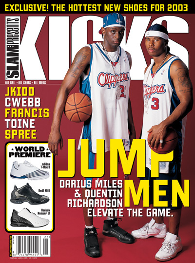 THE 30 PLAYERS WHO DEFINED SLAM’S 30 YEARS:  Darius Miles and Quentin Richardson