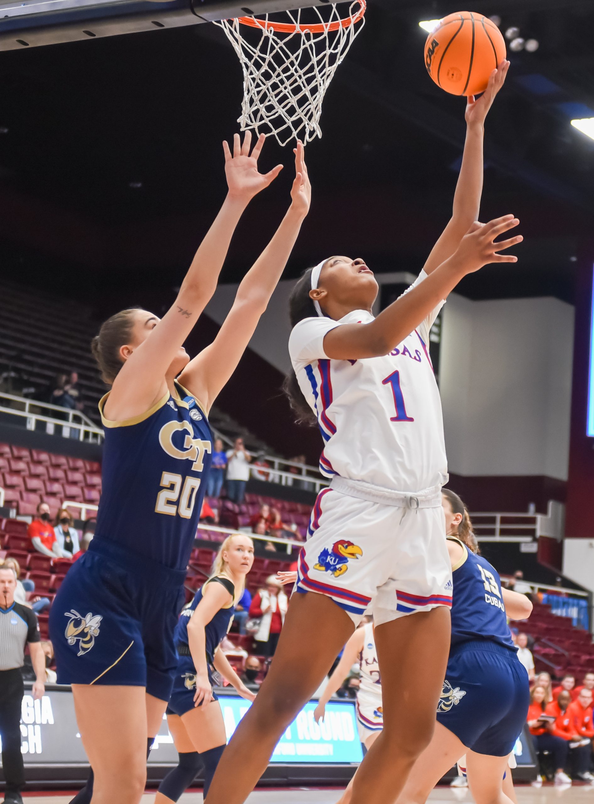 Kansas Standout Taiyanna Jackson is Putting the World on Notice, One Blocked Shot at a Time