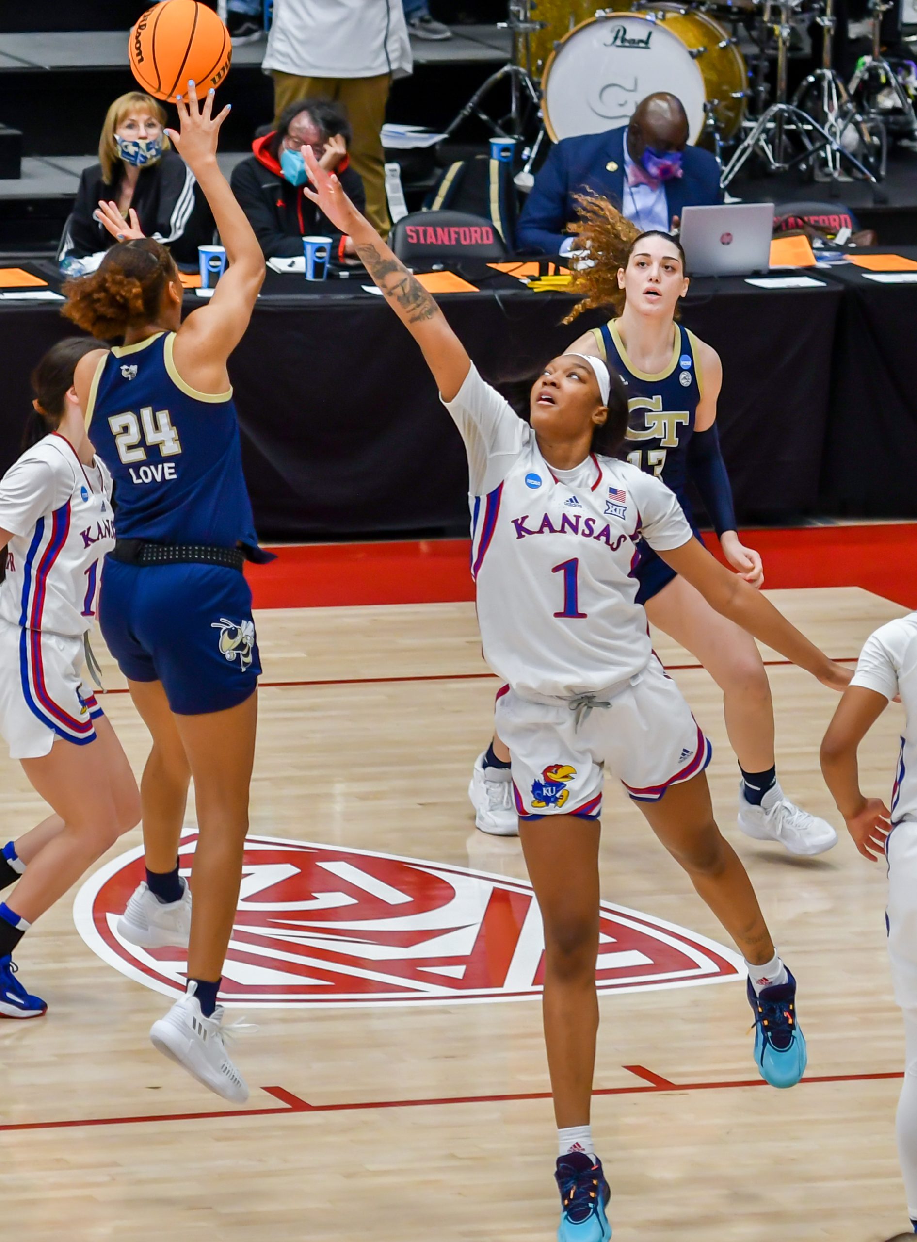 Kansas Standout Taiyanna Jackson is Putting the World on Notice, One Blocked Shot at a Time