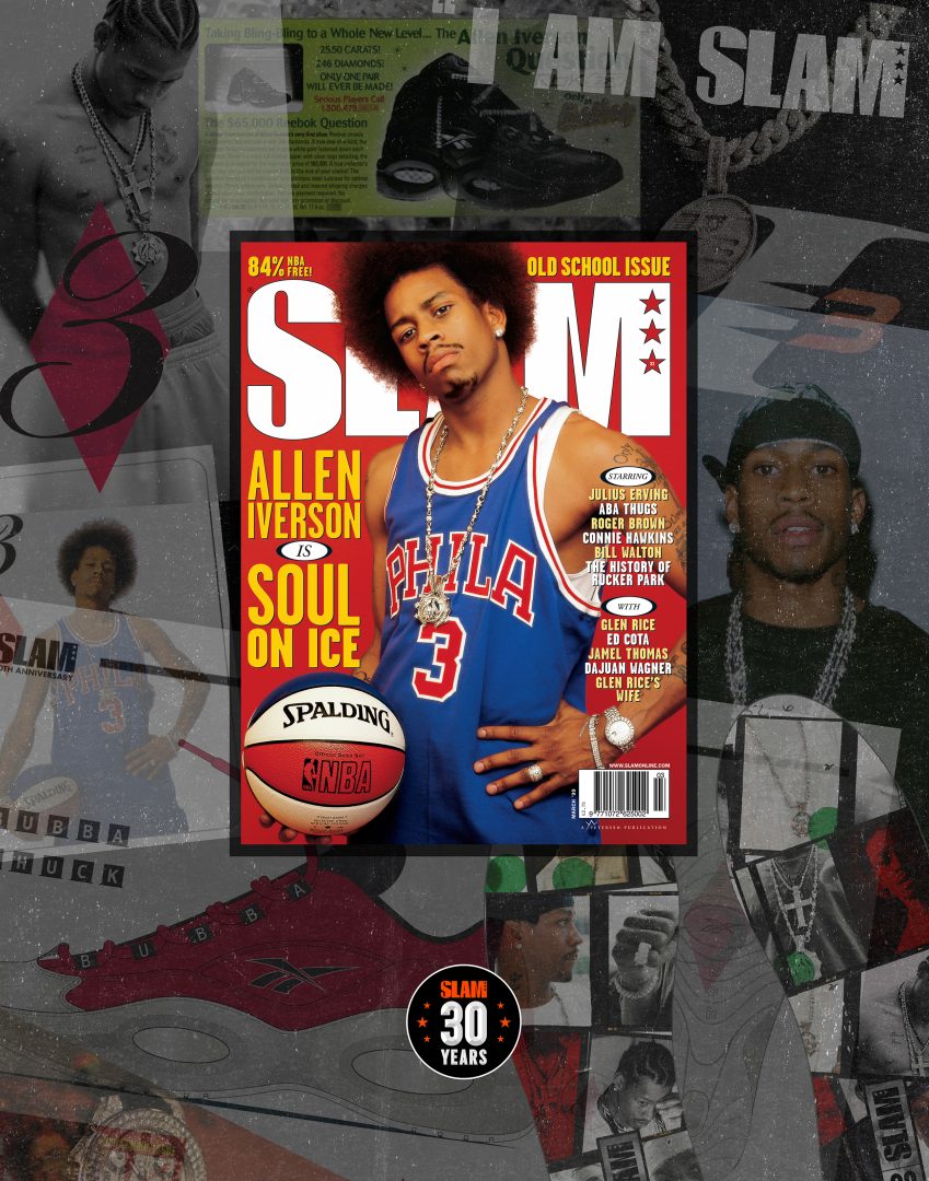 SLAM’s Reebok Question Collab Celebrates Allen Iverson’s Iconic “Soul On Ice” Cover