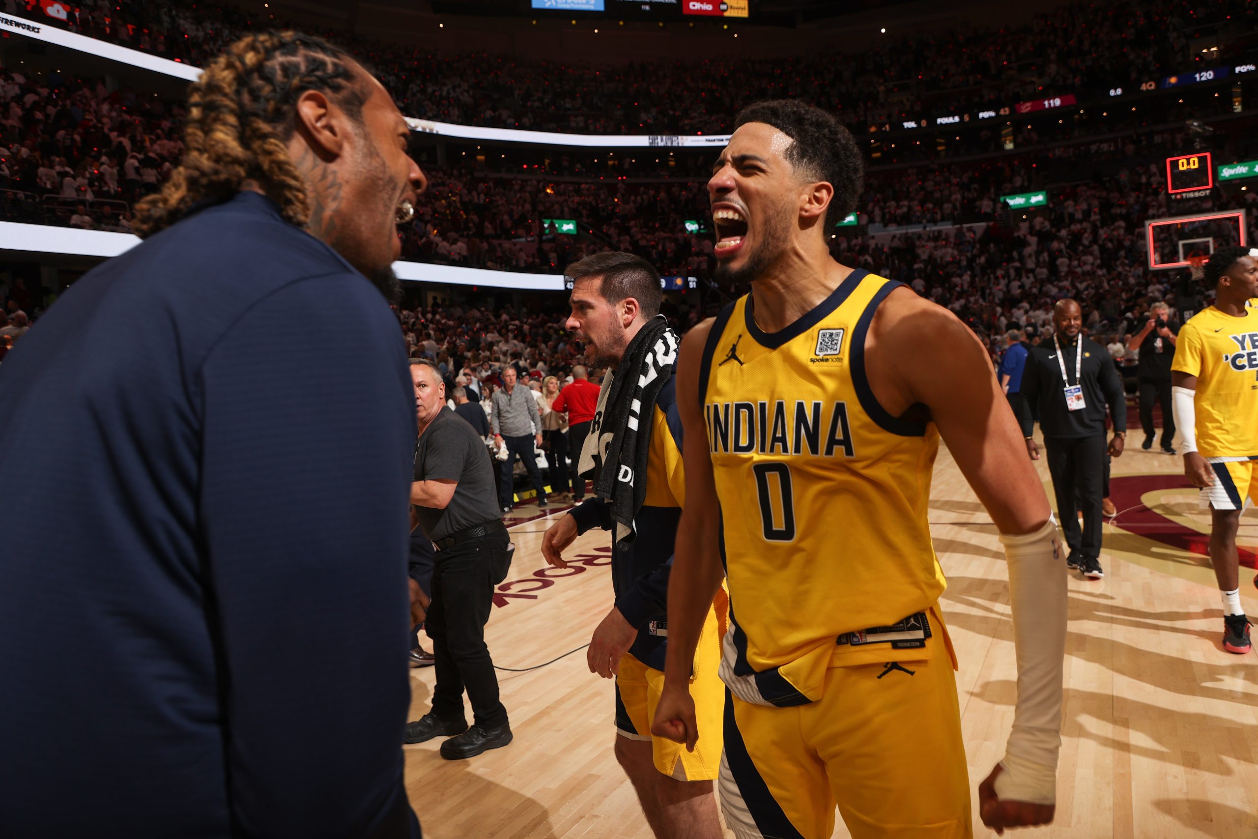 Tyrese Haliburton calls game AGAIN—this time against Cleveland in Game 2