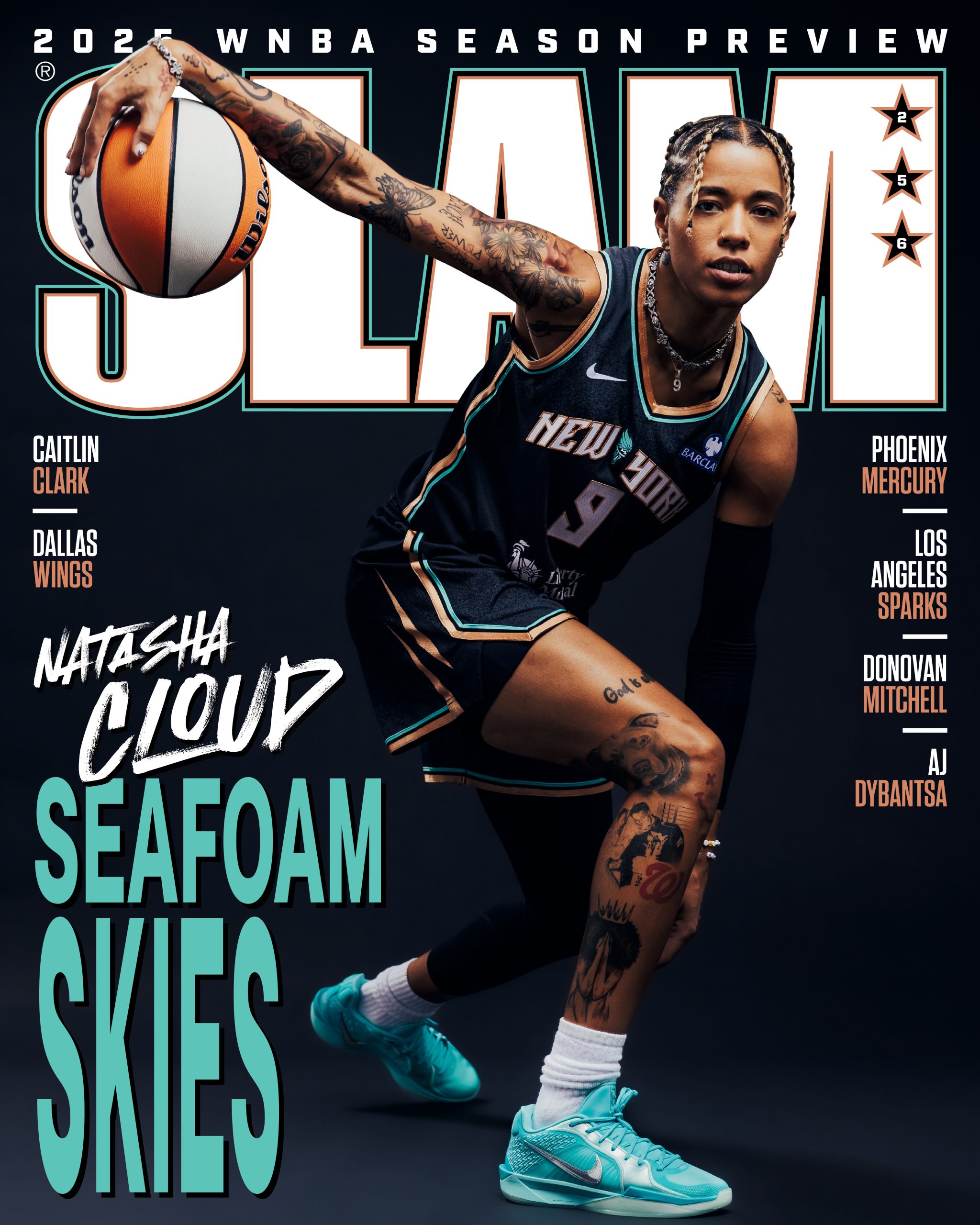 Back on Cloud 9: New York Liberty Star Natasha Cloud Covers SLAM 256
