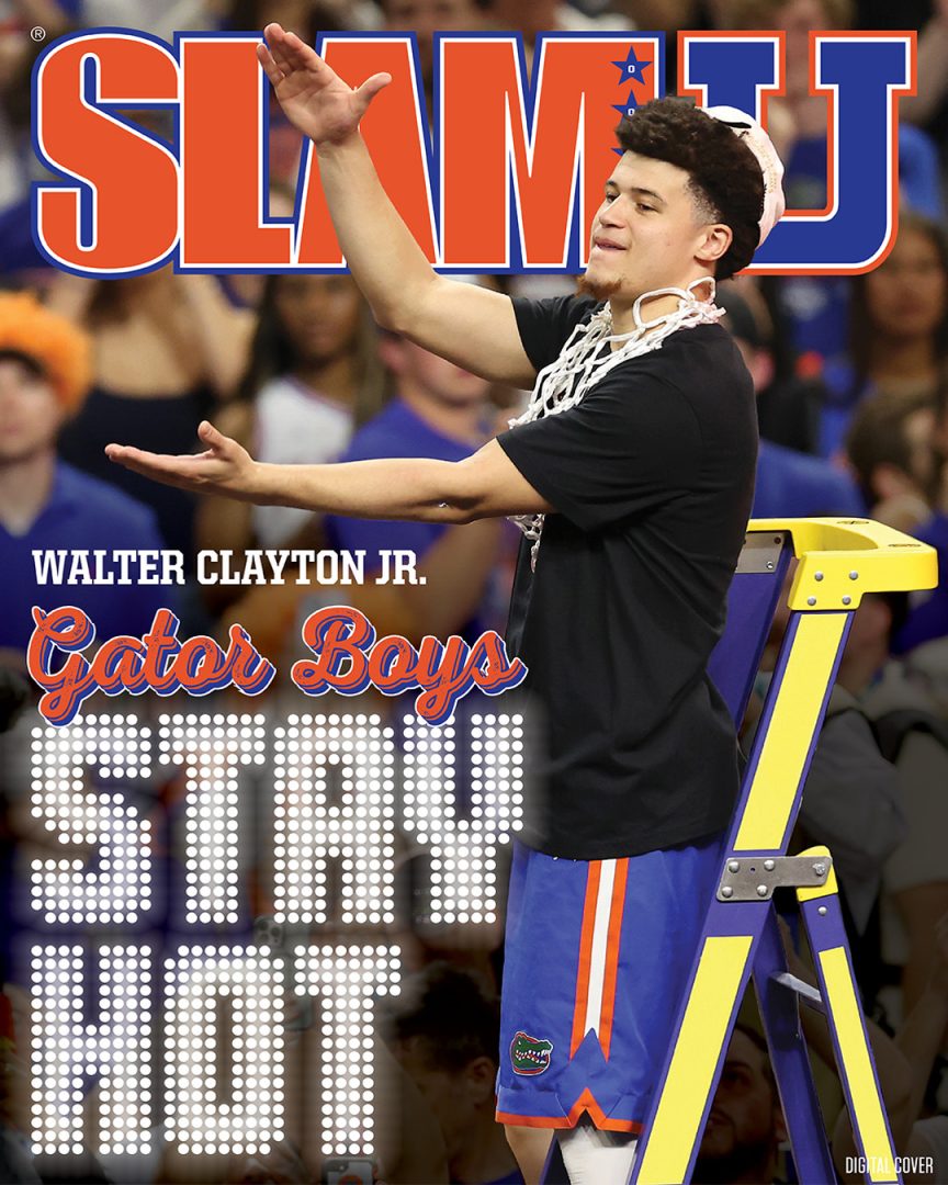 Walter Clayton Jr. PUT ON FOR FLORIDA by leading the Gators to a National Title | SLAMU Cover Story
