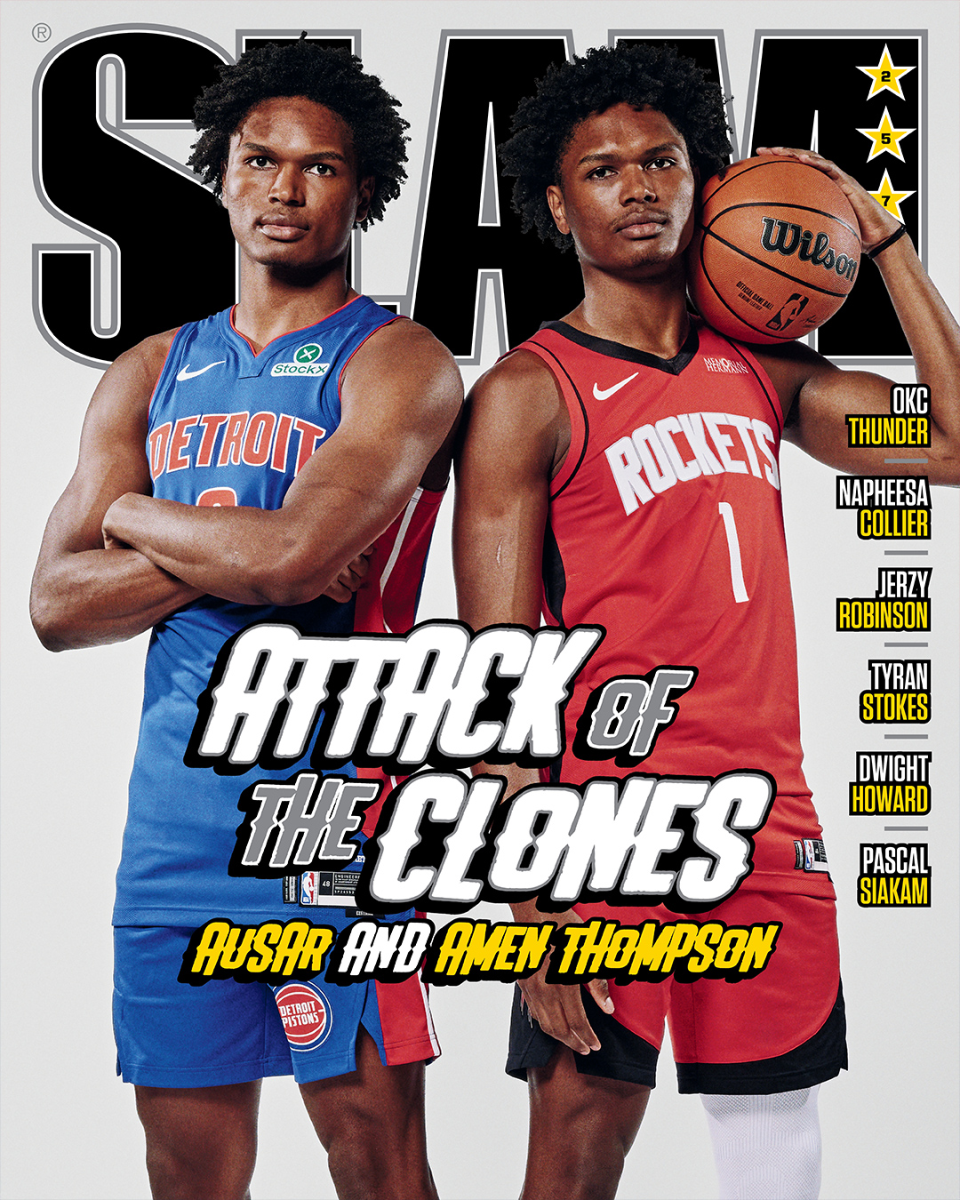 A Tale of 2 Cities: Ausar and Amen Thompson Cover SLAM 257