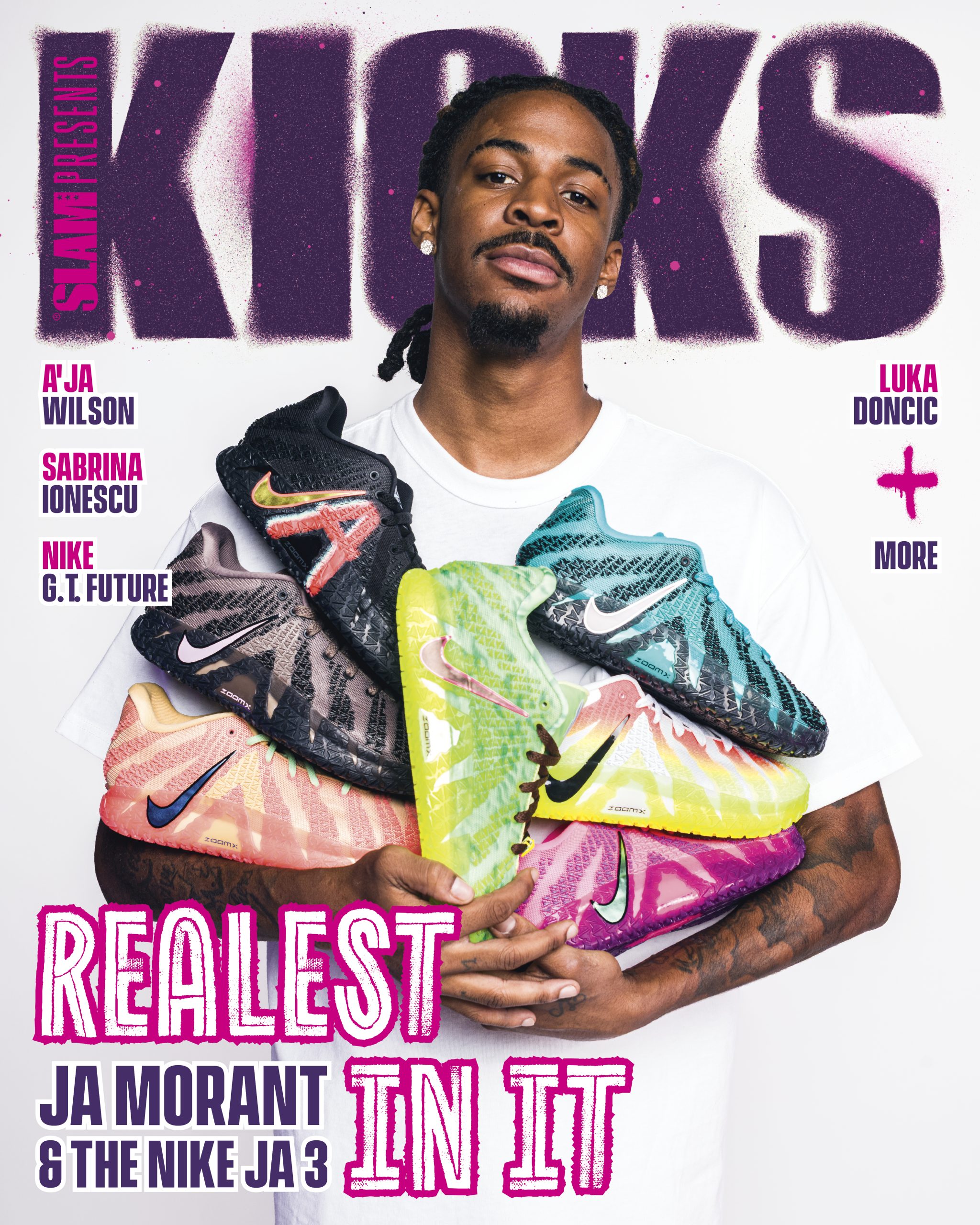 Ja Morant Takes Us Behind His Most Personal Signature Sneaker Yet for SLAM KICKS 28, the Nike Ja 3